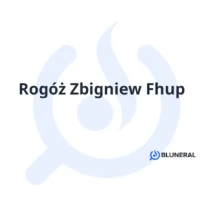 Rogóż Zbigniew Fhup