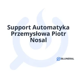 Support Automatyka Przemysłowa Piotr Nosal