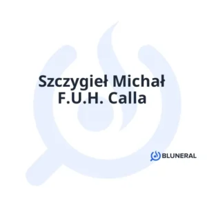 Szczygieł Michał F.U.H. Calla
