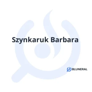 Szynkaruk Barbara