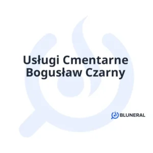 Usługi Cmentarne Bogusław Czarny