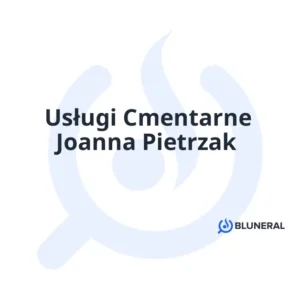 Usługi Cmentarne Joanna Pietrzak