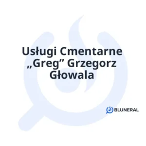Usługi Cmentarne „Greg” Grzegorz Głowala