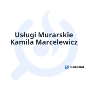 Usługi Murarskie Kamila Marcelewicz