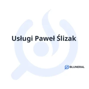 Usługi Paweł Ślizak