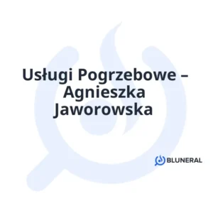 Usługi Pogrzebowe – Agnieszka Jaworowska