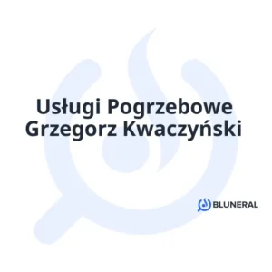 Usługi Pogrzebowe Grzegorz Kwaczyński