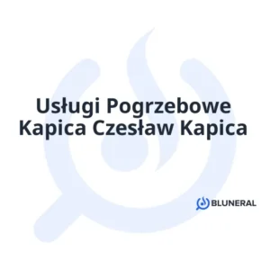 Usługi Pogrzebowe Kapica Czesław Kapica