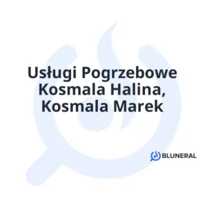 Usługi Pogrzebowe Kosmala Halina, Kosmala Marek