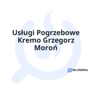 Usługi Pogrzebowe Kremo Grzegorz Moroń
