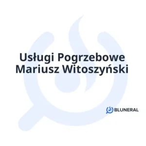 Usługi Pogrzebowe Mariusz Witoszyński