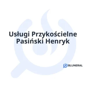 Usługi Przykościelne Pasiński Henryk