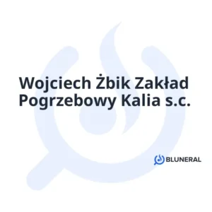 Wojciech Żbik Zakład Pogrzebowy Kalia s.c.