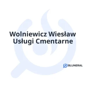 Wolniewicz Wiesław Usługi Cmentarne