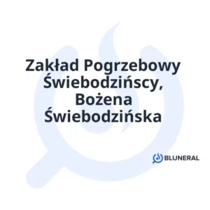 Zakład Pogrzebowy Świebodzińscy, Bożena Świebodzińska