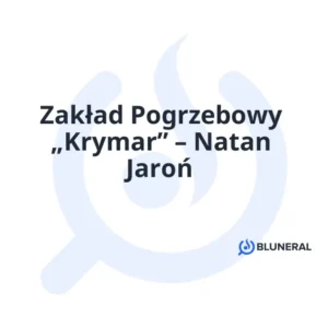Zakład Pogrzebowy „Krymar” – Natan Jaroń