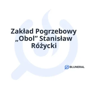 Zakład Pogrzebowy „Obol” Stanisław Różycki