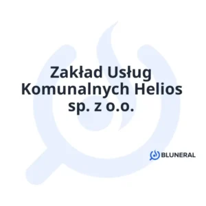 Zakład Usług Komunalnych Helios sp. z o.o.