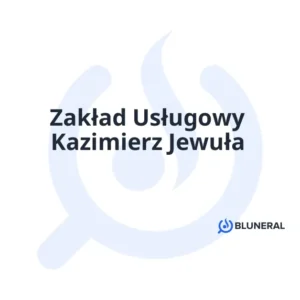 Zakład Usługowy Kazimierz Jewuła