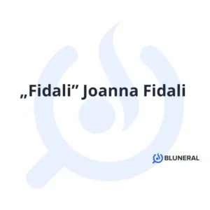„Fidali” Joanna Fidali