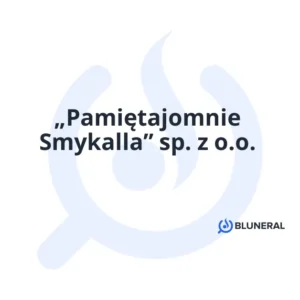 „Pamiętajomnie Smykalla” sp. z o.o.