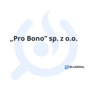 „Pro Bono” sp. z o.o.